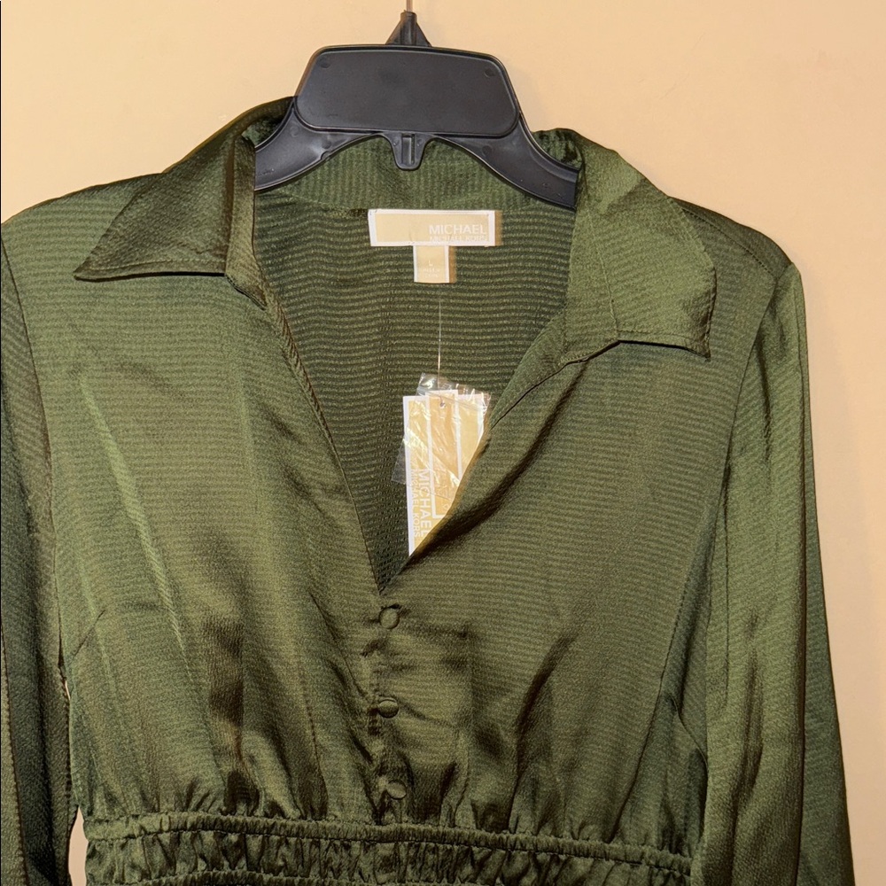 Michael Kors Olive Green Dress